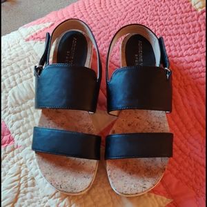 Adrienne Vitttadini Black Sandals